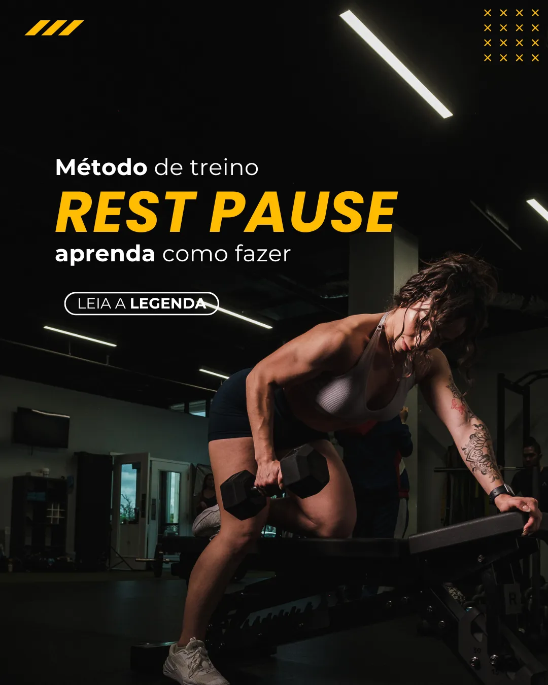 50 Posts para o feed (Formato retangular) - Amarelo (1)