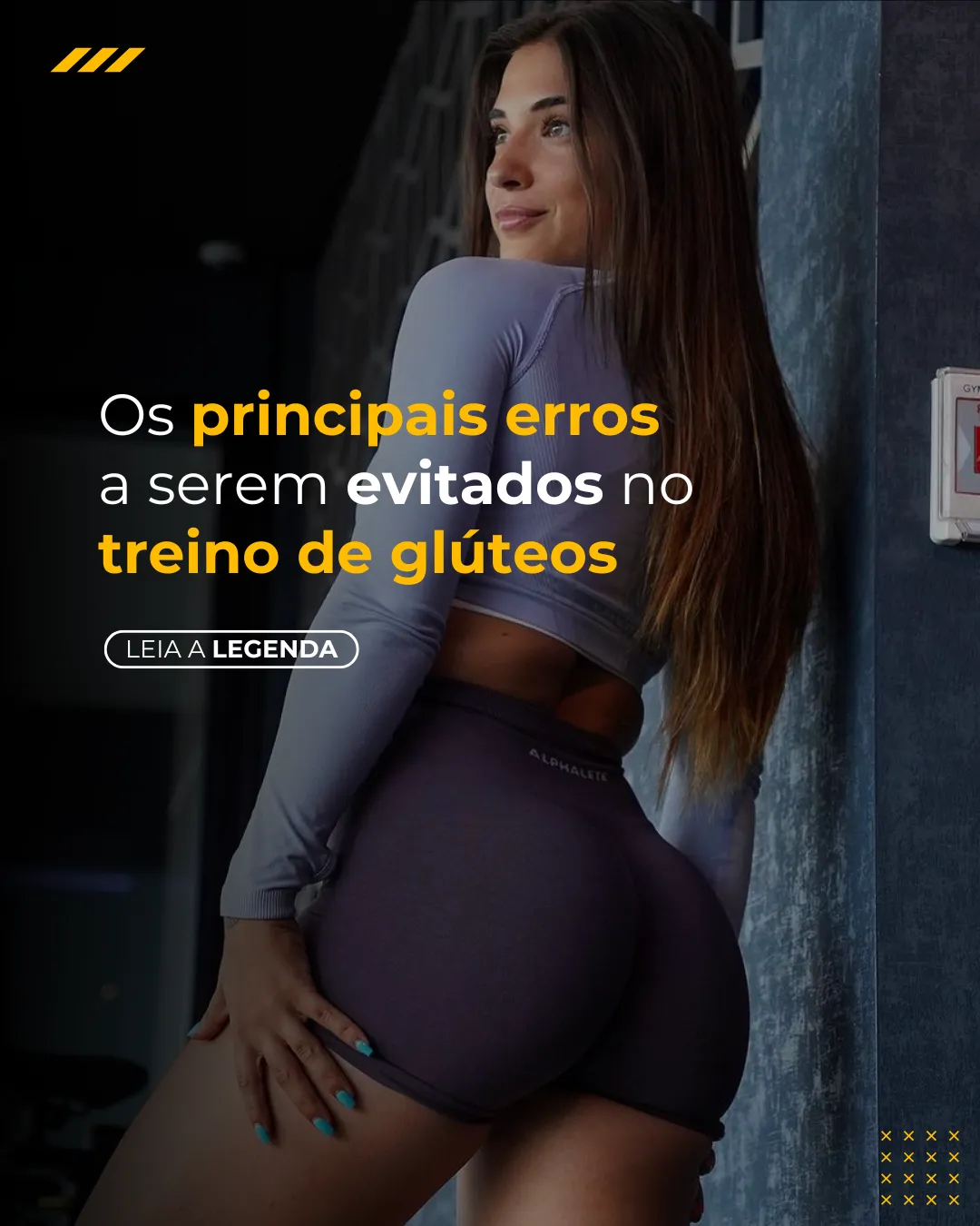 50 Posts para o feed (Formato retangular) - Amarelo